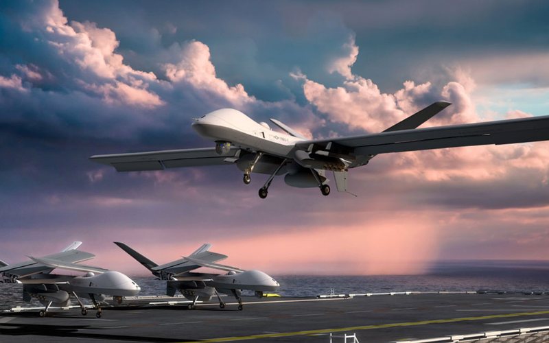 Primeiro voo de um drone MQ-9 aconteceu em fevereiro de 2011 - General Atomics Aeronaltical
