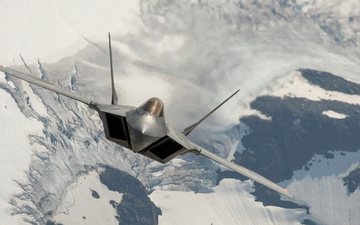 F-22 Raptor no Ártico