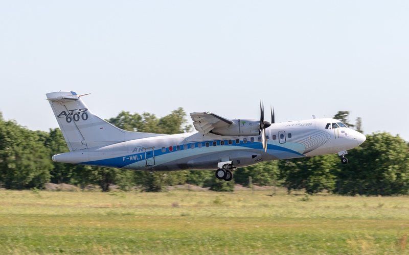 O ATR 42-600S já possui mais de 20 pedidos firmes e os primeiros voo comerciais deverão acontecer em 2025 - Divulgação