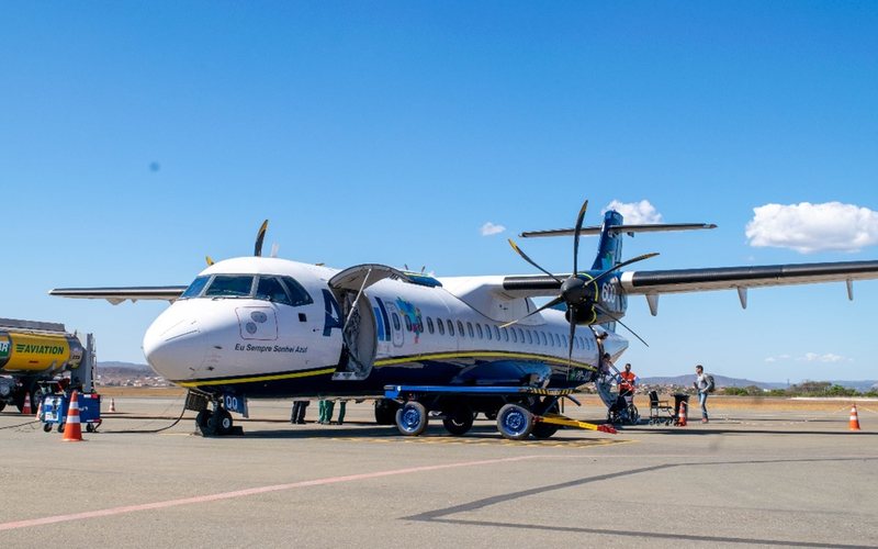Voos serão operados pelo ATR 72-600, com capacidade para até 70 passageiros - Socicam/Divulgação