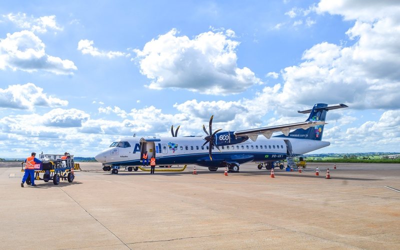 Os voos continuarão a ser realizados pelo ATR 72-600, para até 70 passageiros - ASP/Patrícia Lanini
