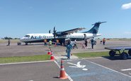 O ATR 72-600 fará os voos sazonais entre Uruguaiana e Florianópolis - CCR Aeroportos/Divulgação