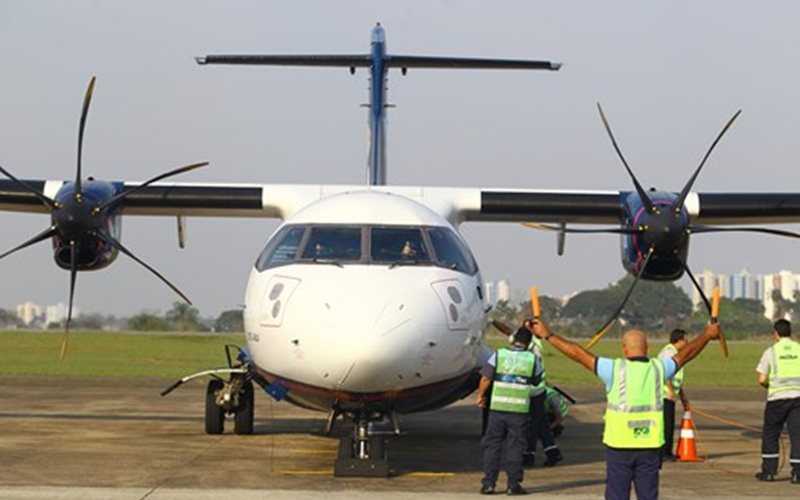 Cidades receberão de três a quatro voos semanais com o ATR 72-600, para até 70 passageiros - Divulgação