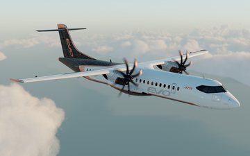 Imagem ATR divulga planos para nova geração de aviões híbridos