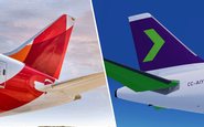 Possível união entre as companhias acirraria concorrência com a Latam Airlines - Divulgação