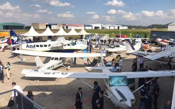 Principais empresas da aviação geral se reunem em Jundiaí para a Aviatrade - Guilherme Amancio Moreno