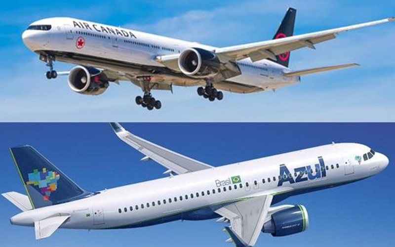 A Air Canada voa de Montreal e Toronto para São Paulo, que recebe voos da Azul de sete destinos - Divulgação