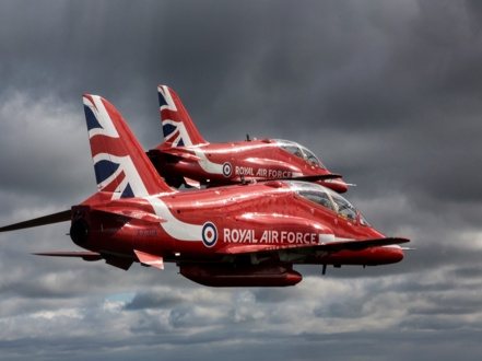 BAE Hawk é amplamente utilizado no treinamento de pilotos no Reino Unido - RAF