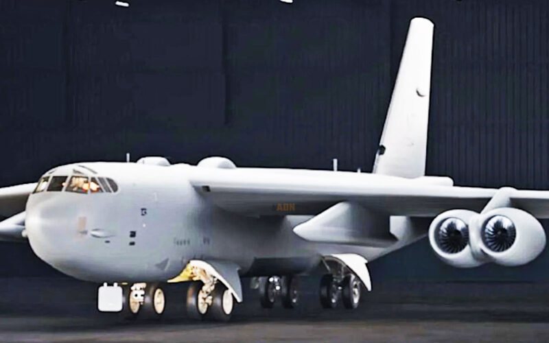 Atual frota de bombardeiros B-52H receberá ampla modernização que inclui os novos motores F-130 - Divulgação