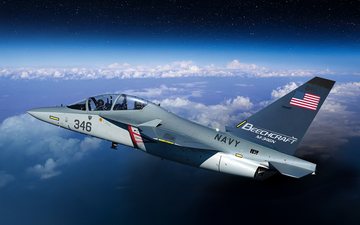 Textron propõe jato Beechcraft M-346N, em parceria com a Leonardo, como substituto do T-45 Goshawk no programa de treinamento da Marinha dos EUA - Textron Aviation
