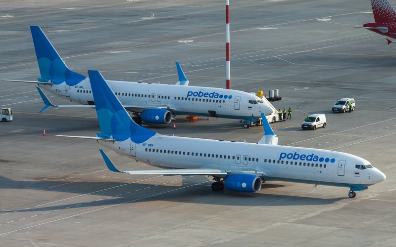 Mais de 90% da frota de aviões comerciais da Rússia é compostas por modelos da Airbus e Boeing - Divulgação