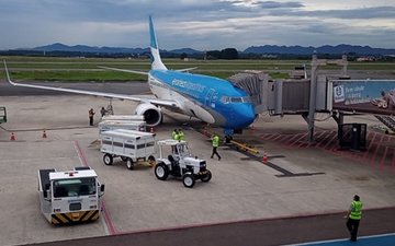 Aeroporto paranaense encerrou hiato de mais de dois anos - CCR Aeroportos/Divulgação