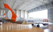 Um dos primeiros voos comerciais da aeronave personalizada foi para a capital paraense - Gol/Edu Viana