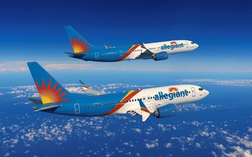 Companhia norte-americana Allegiant vai voar com as variantes MAX 7 e MAX 8-200 - Divulgação