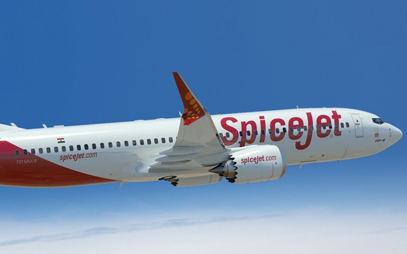 A Spicejet é o único operador do Boeing 737 MAX na Índia - Divulgação