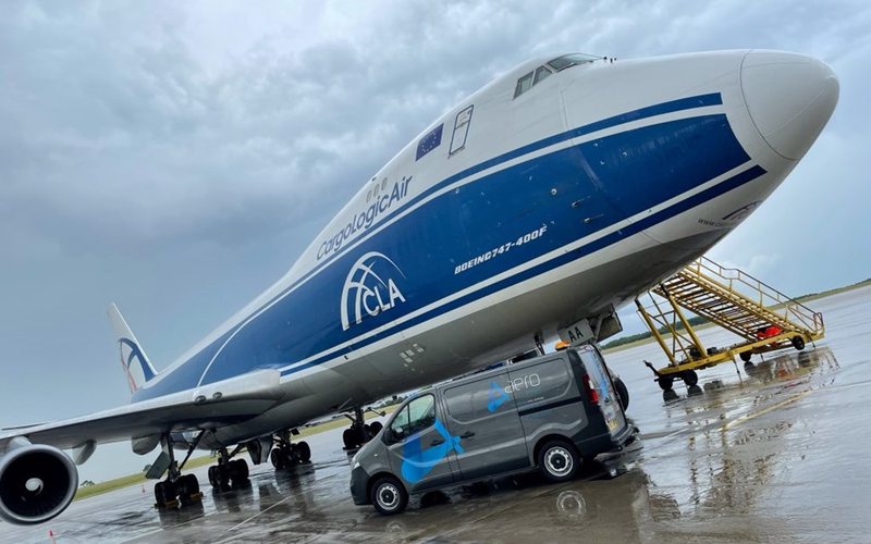 Dívida da empresa aérea com aeroporto de Frankfurt já é de quase R$ 180 mil - CargologicAir/Divulgação