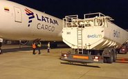 O voo fez parte de um projeto de descarbonização que é comum a todo o setor aéreo - Latam Cargo/Divulgação