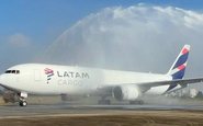 Os novos voos são operados pelo Boeing 767-300F da Latam Cargo - Divulgação.