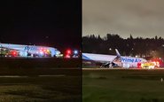 Boeing 767 da Amazon PrimeAir fecha pista de aeroporto após incidente