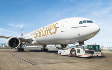Companhia justificou o desempenho pela forte alta na demanda de passagens aéreas - Emirates/Divulgação
