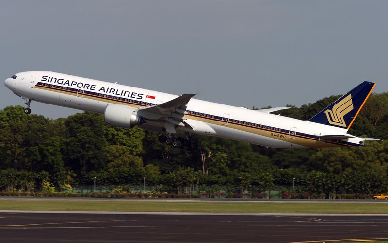A aeronave da Singapore Airlines seguia de Londres para Cingapura - Divulgação