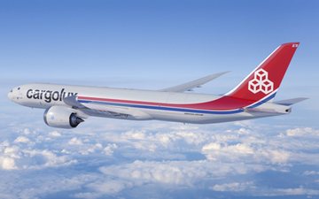 Os novos 777-8F, da Boeing, substituirão a atual frota de 747-400F, com até 23 anos de operações comerciais - Divulgação