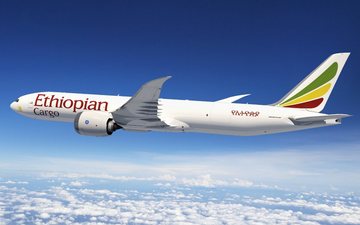 Ethiopian Airlines já possui nove 777 cargueiros à disposição - Divulgação