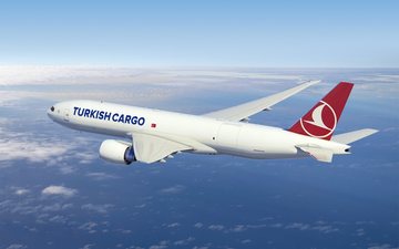 Turkish Airlines assinou contrato para quatro novos Boeing 777 cargueiros - Divulgação