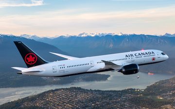 Os voos serão operados pelas variantes do Boeing 787 - Air Canada