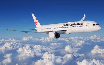 O Boeing 787-9 (foto) é um dos modelos que serão utilizados para a expansão da frota da Japan Airlines - Divulgação