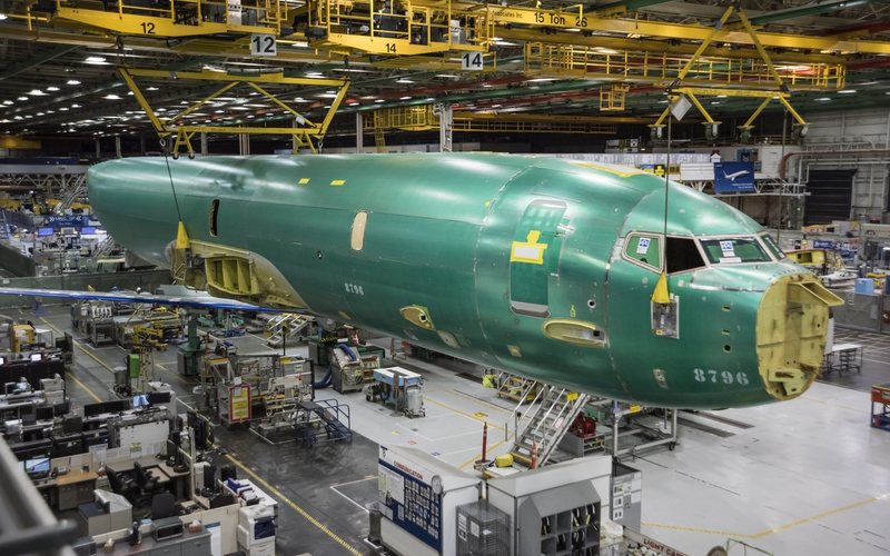 Impacto negativo financeiro da Boeing poderá atingir US$ 4,5 bilhões, quatro vezes maior do que se esperava anteriormente - Divulgação Boeing