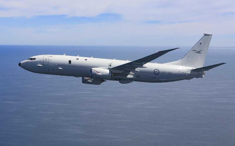 P-8 Poseidon está entre os aviões mais modernos destinados para estas missões - Força Aérea da Austrália
