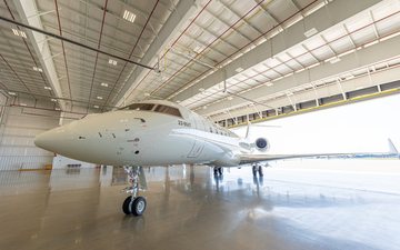 Um contrato entre a Usaf e a Bombardier apoia uma plataforma de comunicações aéreas - Bombardier/Divulgação