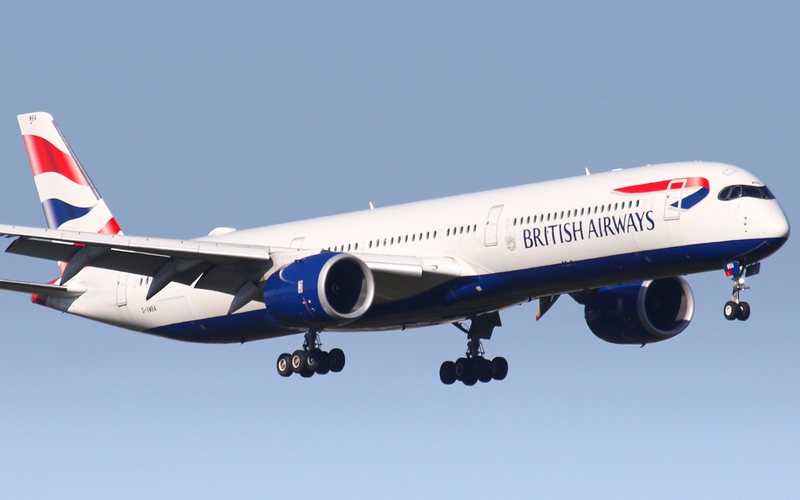 Voos da British Airways para São Paulo são operados com o A350-1000, companhia atende também a cidade do Rio de Janeiro - Guilherme Amancio