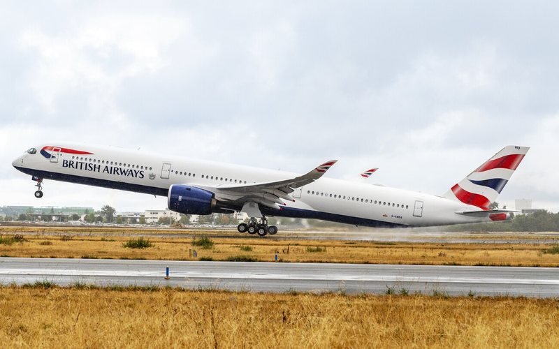 British Airways possui 16 A350-1000 em sua frota - Airbus
