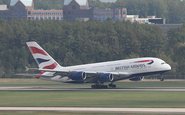 Companhia aérea britânica possui 12 A380 em sua frota - Divulgação