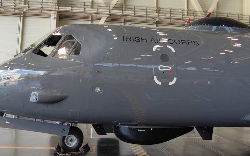 Mais de 30 países utilizam o turbo-hélice europeu em diversas missões em suas forças armadas - Irish Air Corps