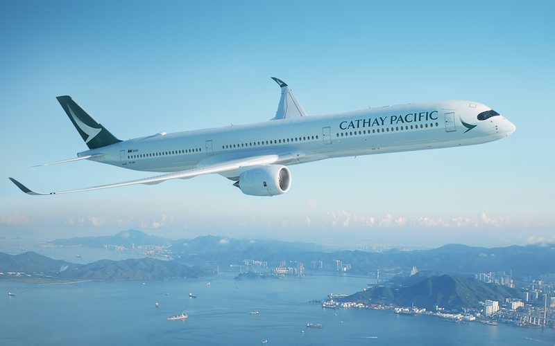 Cathay Pacific pretende encerrar o ano com 70% de sua capacidade pré-crise sanitária - Divulgação