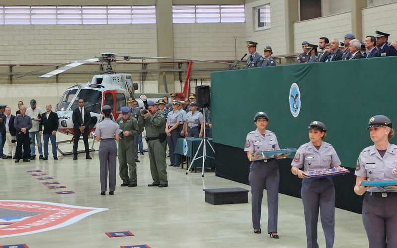 Evento contou com a presença de diversas autoridades, entrega de medalhas e homenagens aos veteranos do CAvPM - Arquivo Pessoal