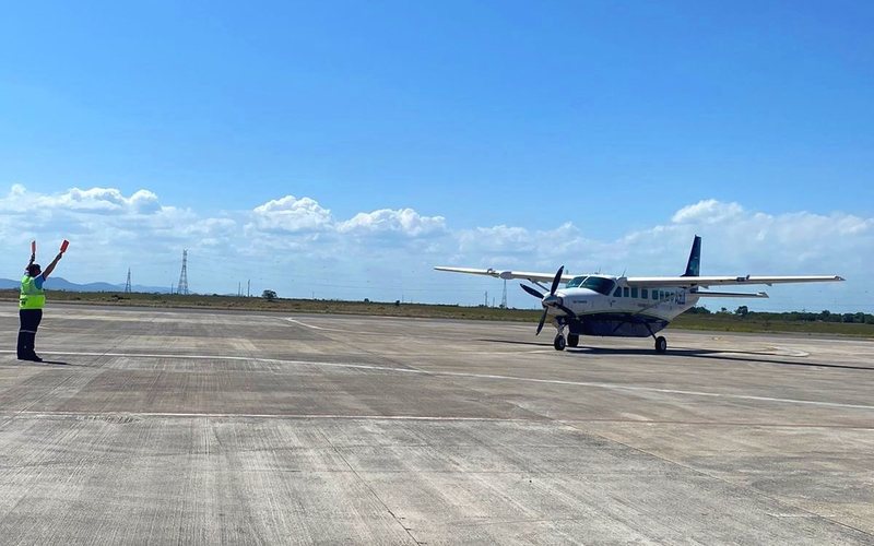 A Azul Conecta fará um voo diário entre os dois destinos, utilizando o Cessna 208B Grand Caravan - Infraero/Divulgação