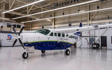Cessna Grand Caravan usados em voos regionais serão equipados com motores da Ampaire - Divulgação