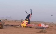 Manobra arriscada terminou com um Cessna acidentado no deserto do Arizona - Reprodução/Autor desconhecido