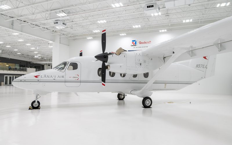 Primeiro SkyCourier de passageiros deverá voar primordialmente entre as ilhas havaianas de Oahu e Lāna'i - Textron Aviation