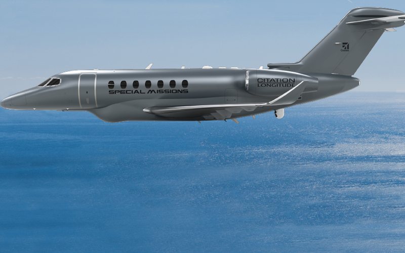 Citattion Longitude ofrece una autonomía de 8 horas y una autonomía máxima de 6.480 km - Textron Aviation