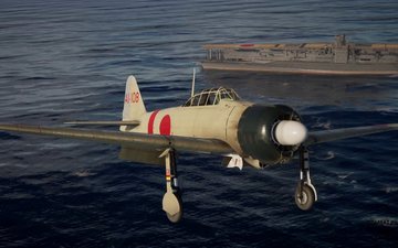 Simulador, que ainda está em desenvolvimento, terá como palco o teatro de operações do Pacífico, especificamente na Batalha de Midway - Divulgação