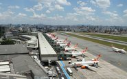 O aeroporto de Congonhas, em São Paulo, é o principal terminal que será administrado pela concessionária espanhola - Luís Neves