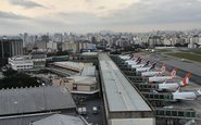 Metade dos vinte principais trechos voados no país pertencem a Congonhas, em São Paulo - Divulgação