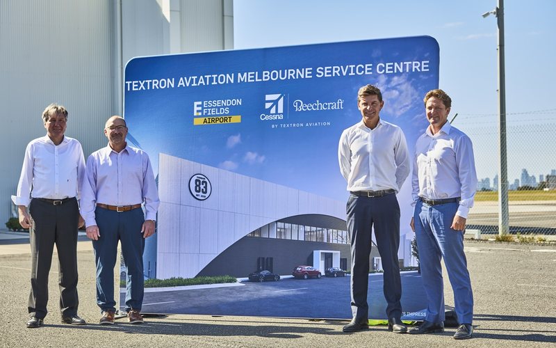 As obras irão começar em março - Textron Aviation