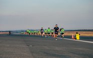 Flying Run CAIXA Sunset BSB terá 3.000 atletas na pista do aeroporto de Brasília, com largada ao pôr do sol e festa de encerramento aberta ao público - Flying Run CAIXA Sunset
