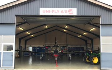 Uni-Fly é uma das principais empresas de manutenção na Escandinávia e realiza missões especiais com helicópteros - Divulgação